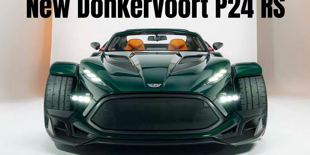 Donkervoort P24 RS: Mobil Analog Siap Tantang Supercar Modern