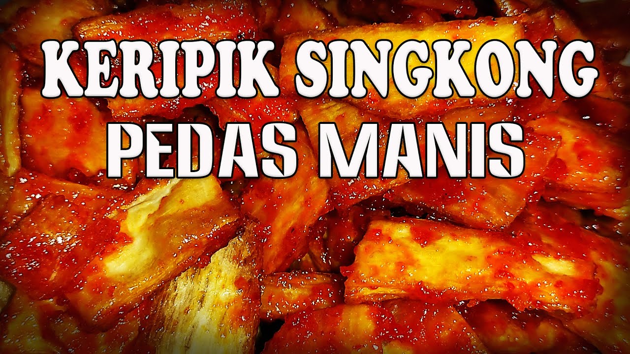 Keripik Singkong Pedas Manis