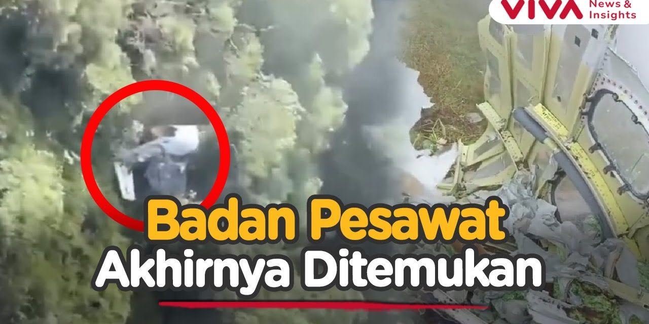 Tim SAR Temukan Badan Pesawat ATR 42-500 Yang Hilang