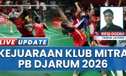 PB Djarum Tempa 528 Atlet Lewat Kejuaraan Klub Mitra 2026