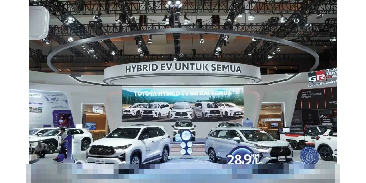 Mobil Hybrid Di Incar, Toyota Kantongi 2.793 SPK Di IIMS 2026