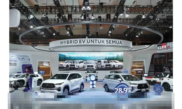 Mobil Hybrid Di Incar, Toyota Kantongi 2.793 SPK Di IIMS 2026