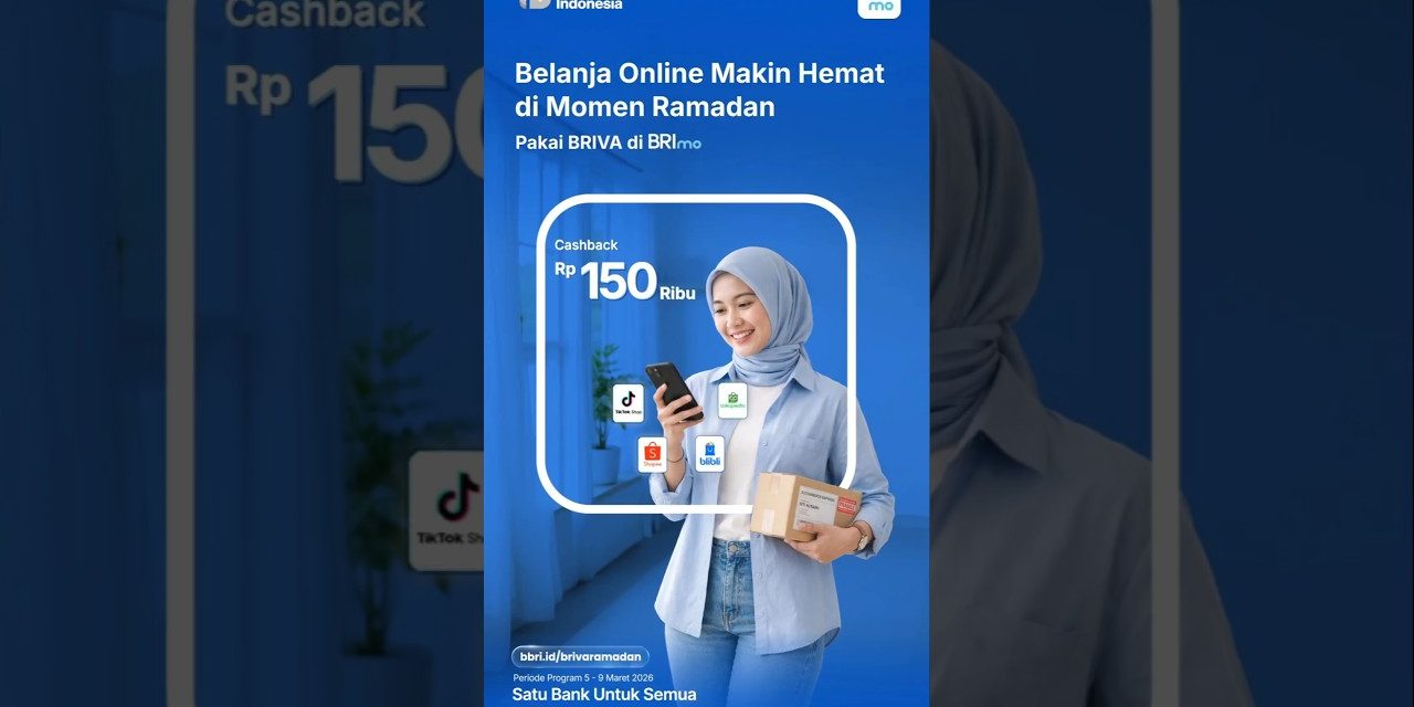 Lebaran Makin Mudah, Transaksi Hemat Dengan BRImo