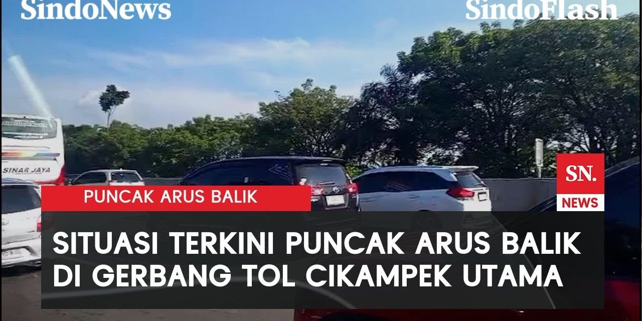 Arus Balik Padat , Gardu Tol Di Cikampek Utama Dioptimalkan