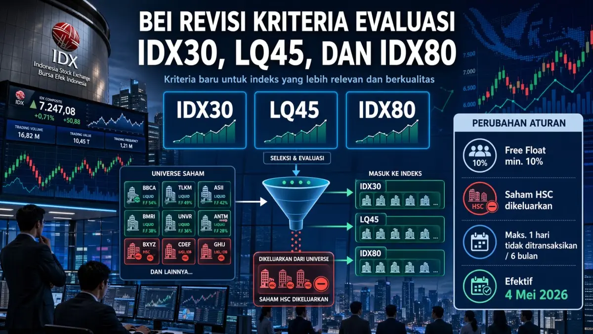 Kriteria Baru IDX30
