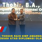 KWP Awards 2026: Menpora Ingatkan Penting Diplomasi Olahraga