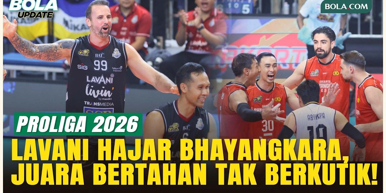 LavAni Jadi Raja Proliga 2026, Bhayangkara Presisi Gagal Di Final