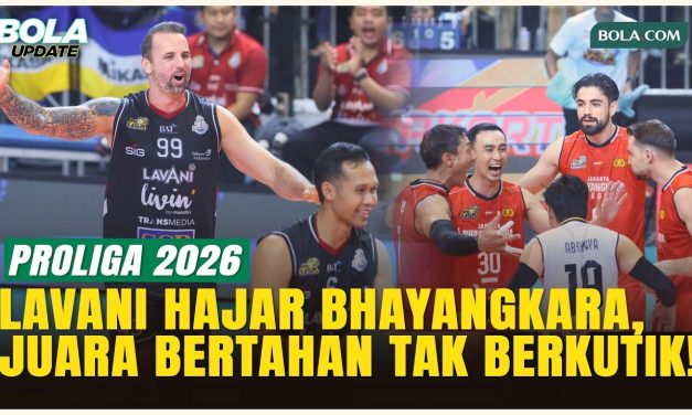 LavAni Jadi Raja Proliga 2026, Bhayangkara Presisi Gagal Di Final