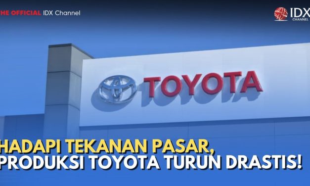 Terhantam Pasar China Dan Jepang, Produksi Toyota Turun Tajam