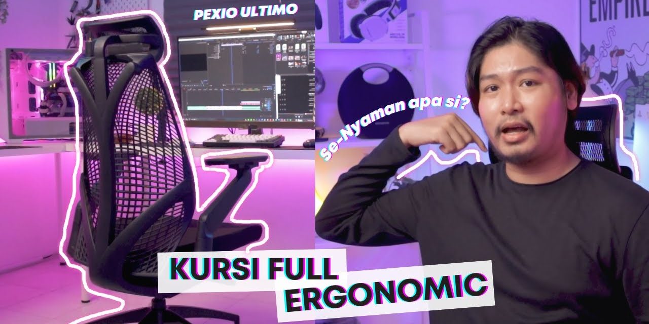 Kursi Gaming Ergonomis: Solusi Nyeri Punggung Dan Pegal