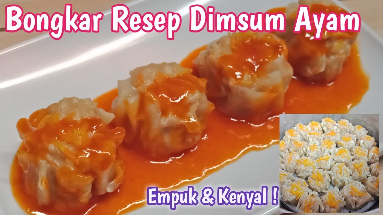 Rahasia Adonan Dimsum Lembut
