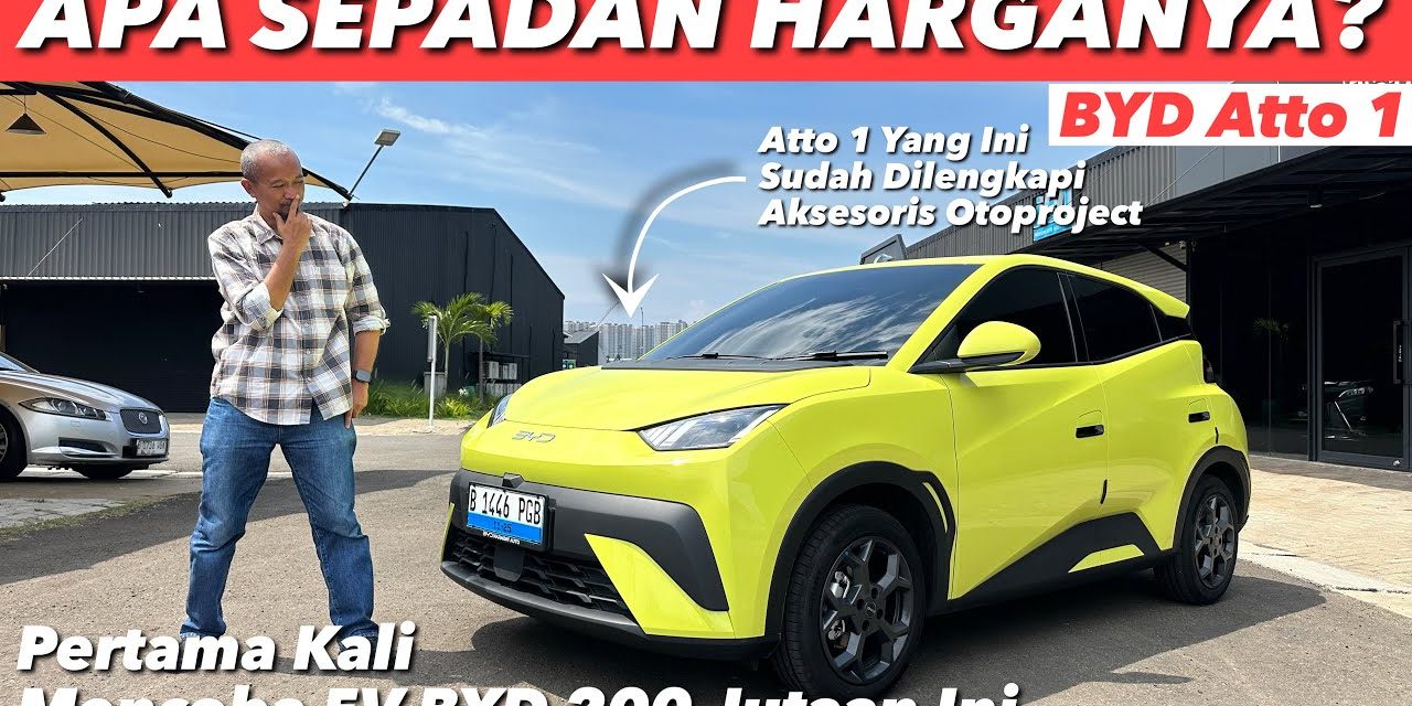 BYD Atto 1, Solusi Kendaraan Ramah Lingkungan Untuk Perkotaan