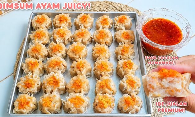 Resep Dimsum Ayam Kukus Magic Com, Hasilnya Tetap Juicy