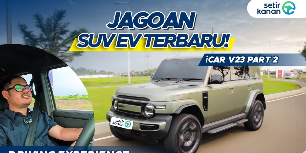 iCar V23, Penantang Baru Di Segmen Mobil SUV Listrik Nasional