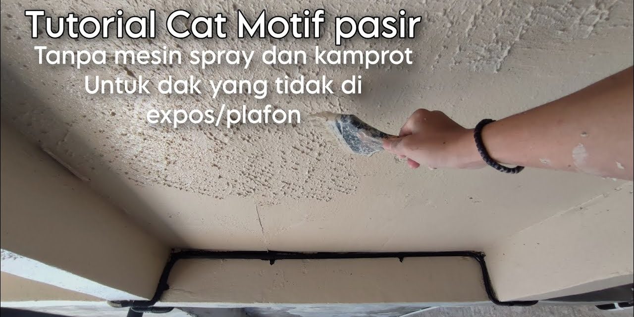 6 Cara Cat Dinding Pakai Spons, Bikin Motif Cantik Tanpa Ribet