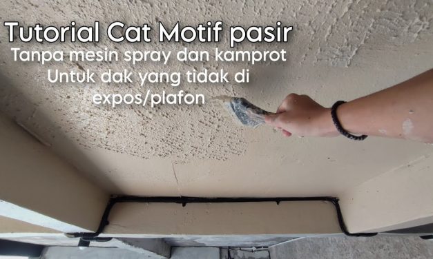 6 Cara Cat Dinding Pakai Spons, Bikin Motif Cantik Tanpa Ribet