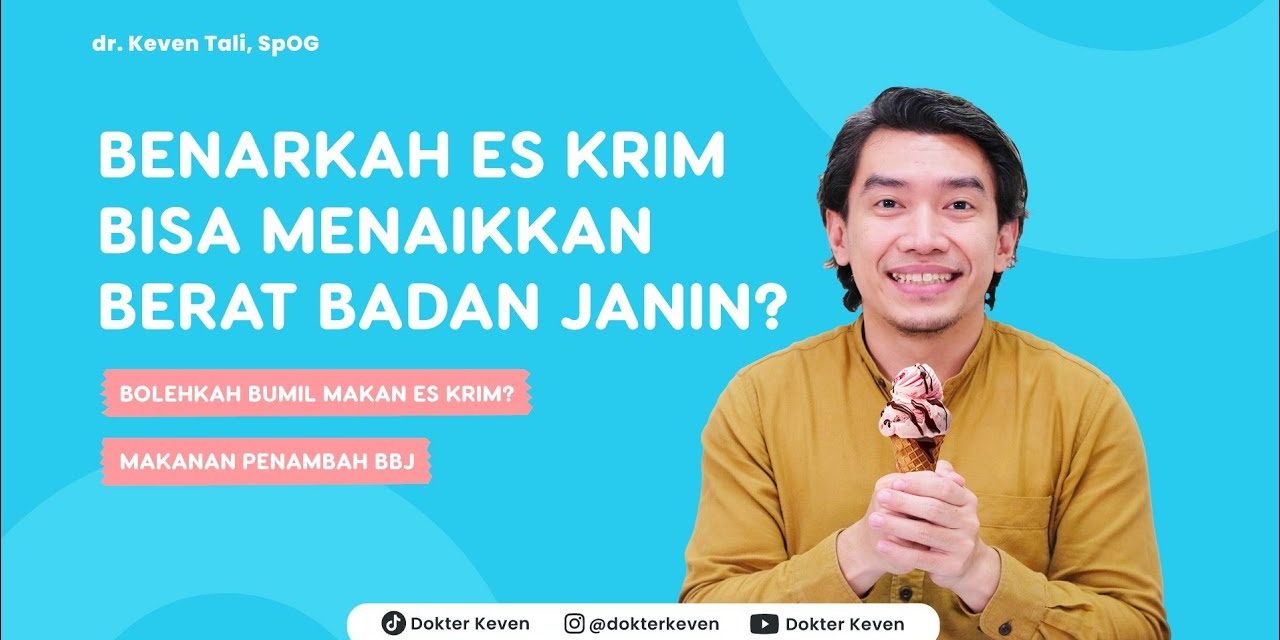 Mitos Atau Fakta: Es Krim Bikin Janin Lebih Gemuk?